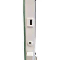 spiegel LED seitenansicht mit USB-anschluss