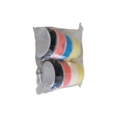 packaging of polishing sponges showing colors