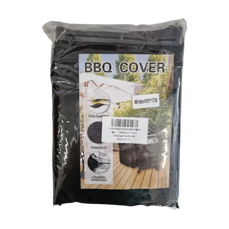 Pokrowiec na grill BBQ wodoodporny 145x61x117 cm