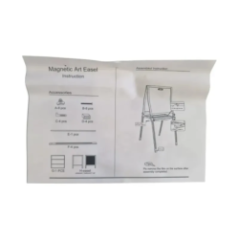 Set von Markern und Radiergummi für die Tafel