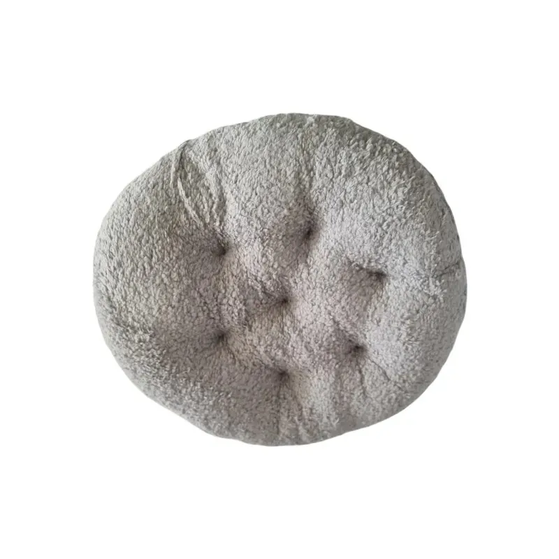 Runde Dekokissen aus weichem Material