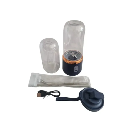 Portable Electric Juice Blender with Cup and Accessories