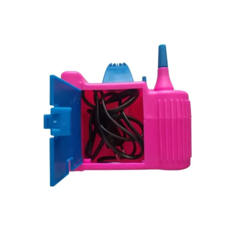 Electric Balloon Pump with Two Nozzles and Handle