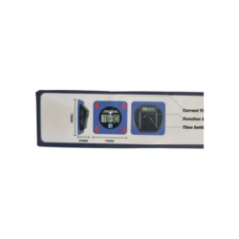 verpackung der elektronischen park-scheibe mit sichtbarer anzeige