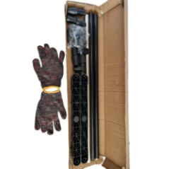 Metal-Plastic Clothing Rack with Assembly Instructions