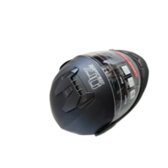 full face motorcycle helmet side view with visor