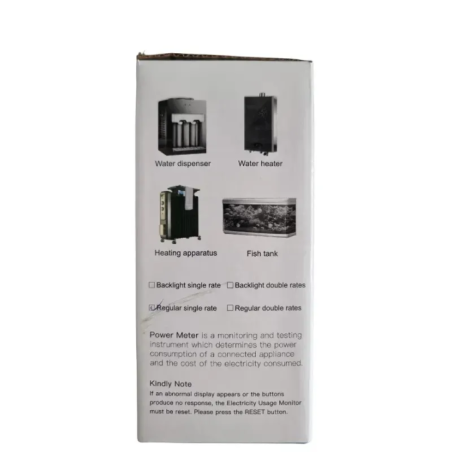 Electricity Consumption Meter with LCD Display