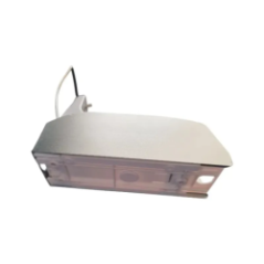 lever soap dispenser front view