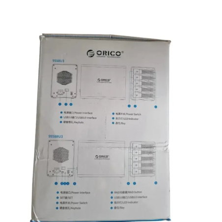 External enclosure ORICO 5 Bay 3.5 inch USB 3.0 with RAID