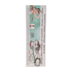 Verpackung des Massagers mit Funktionsbeschreibung