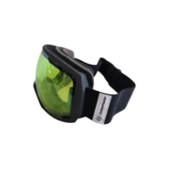 лижі окуляри вид збоку