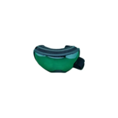 ski goggles green lenses side view