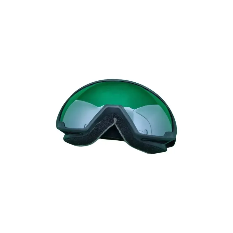 Ski Goggles with Green Lenses and Adjustable Strap