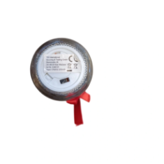 Bottom of the jar with ON/OFF switch and battery CR2032 label