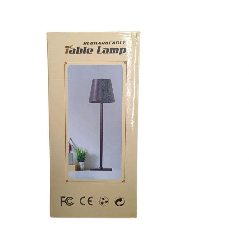 Rechargeable Metal Table Lamp