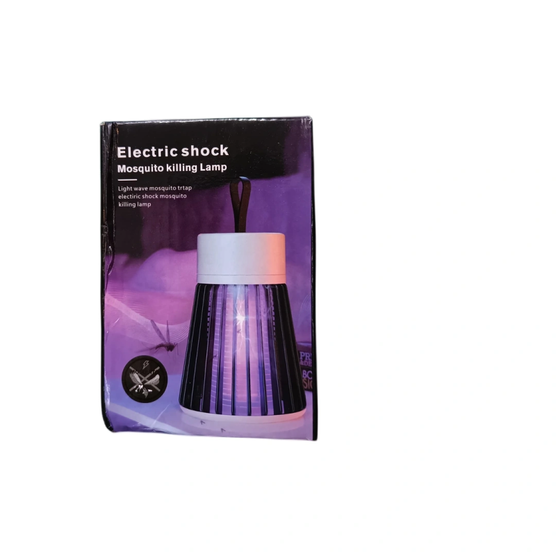 Lampa owadobójcza z siatką elektryczną i światłem UV