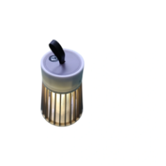 Insect killer lamp turned on