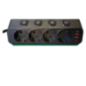 Power Strip with 4 Outlets and 3 USB Ports