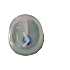 Top view of the folding water tank with blue cap and white tap