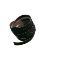 Rolls of black perforated handlebar tape