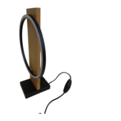 Seitenansicht der Lampe