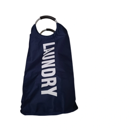 Laundry Basket with Metal Handles