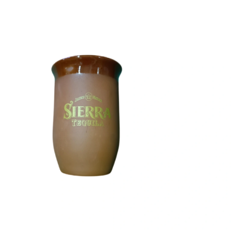 Widok frontu ceramicznego kubka z nadrukiem 'Sierra Tequila'