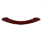 Gebogener roter transparenter Möbelgriff