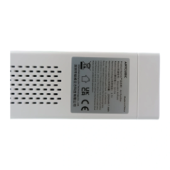 Два білі очищувачі повітря Anycubic AirPure з кнопкою та портом USB-C