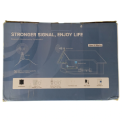 Signal amplifier GSM LTE packaging with description and operation diagram