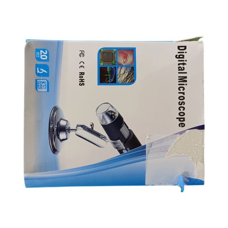 Mikroskop cyfrowy USB 20 MP z powiększeniem do 1600x Mikroskop cyfrowy USB 20 MP z powiększeniem do 1600x
