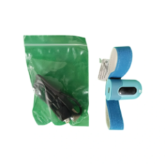 Band mit Sensor und USB Ladekabel