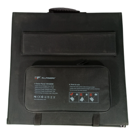 Tragbares Solarpanel 200W Allpowers