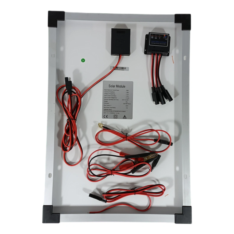 Solar panel 30W with charge controller