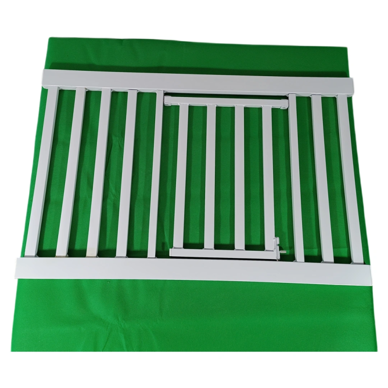 White Metal Safety Gate