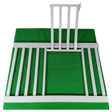 White Metal Safety Gate