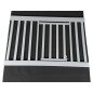 White Metal Safety Gate for Home