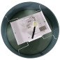 Deckenlampe mit Schirm und Montage für 3 Glühbirnen E14