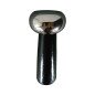 Metal Ice Crusher with Black Handle