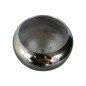 Metal Ice Crusher with Black Handle