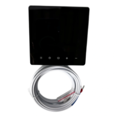Thermostat mit Kabel zum Anschluss des Heizsystems