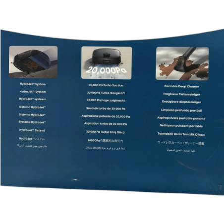 Робот-пилосос Eufy RoboVac Omni E28 з HydroJet та портативним очищувачем