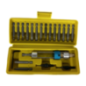 24-Piece Screwdriver Bit Set with Holder and Case
