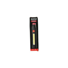Packaging of the workshop flashlight with LED COB panel and button