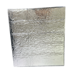 Panel ścienny 3D z warstwą izolacyjną z folii aluminiowej na odwrocie