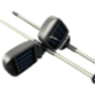 Lampa ogrodowa solarna z włóknami optycznymi 2 sztuki