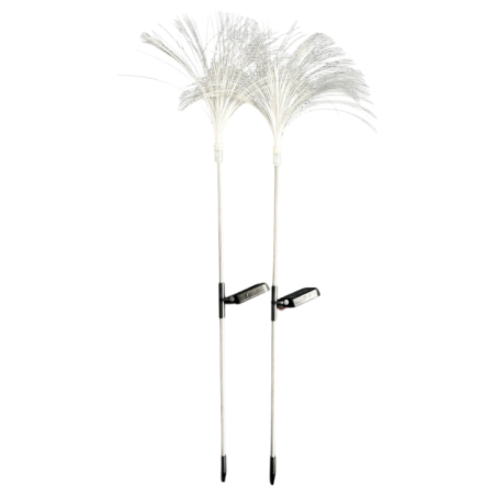 Lampa solarna ogrodowa LED z włóknami optycznymi 102 cm